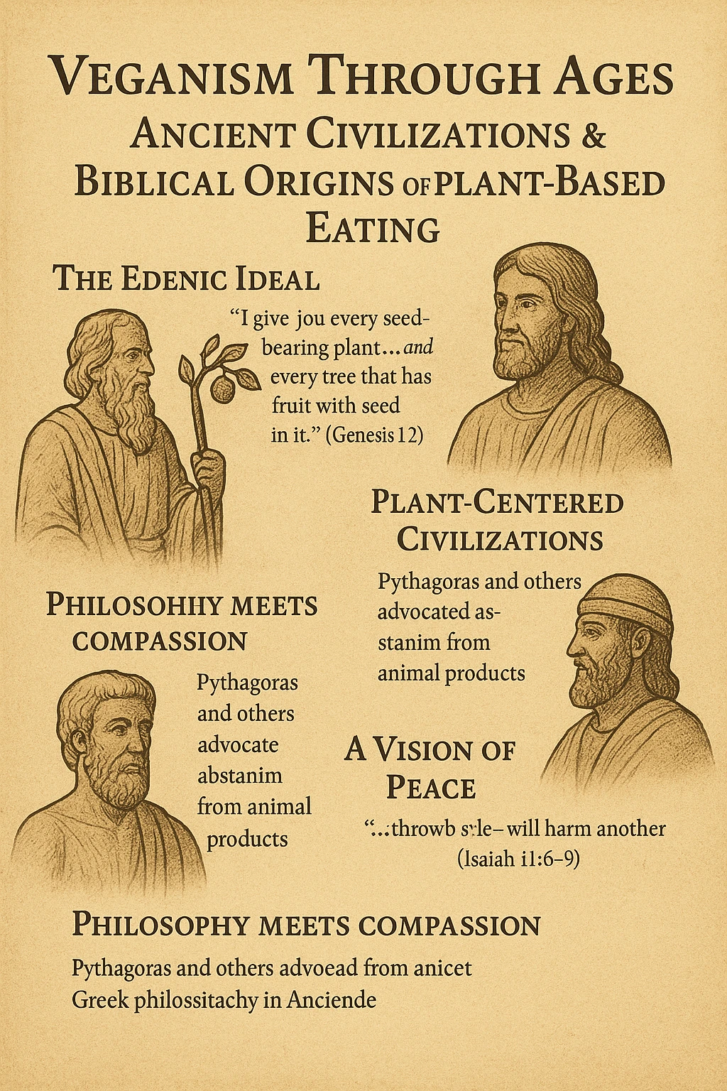 Veganism Through the Ages: Ancient Wisdom and Biblical Inspiration hero image