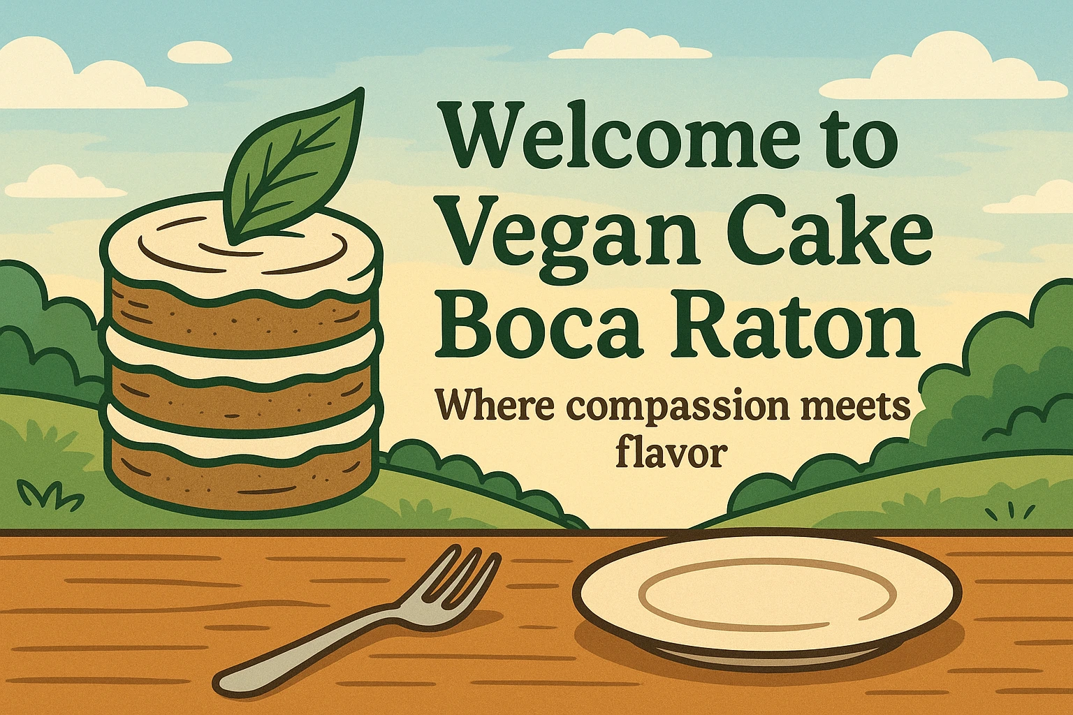 Welcome to Vegan Cake Boca Raton – Where compassion meets flavor. home image