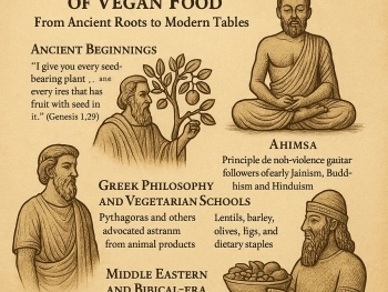 A Historical Journey of Vegan Food: From Ancient Roots to Modern Tables image
